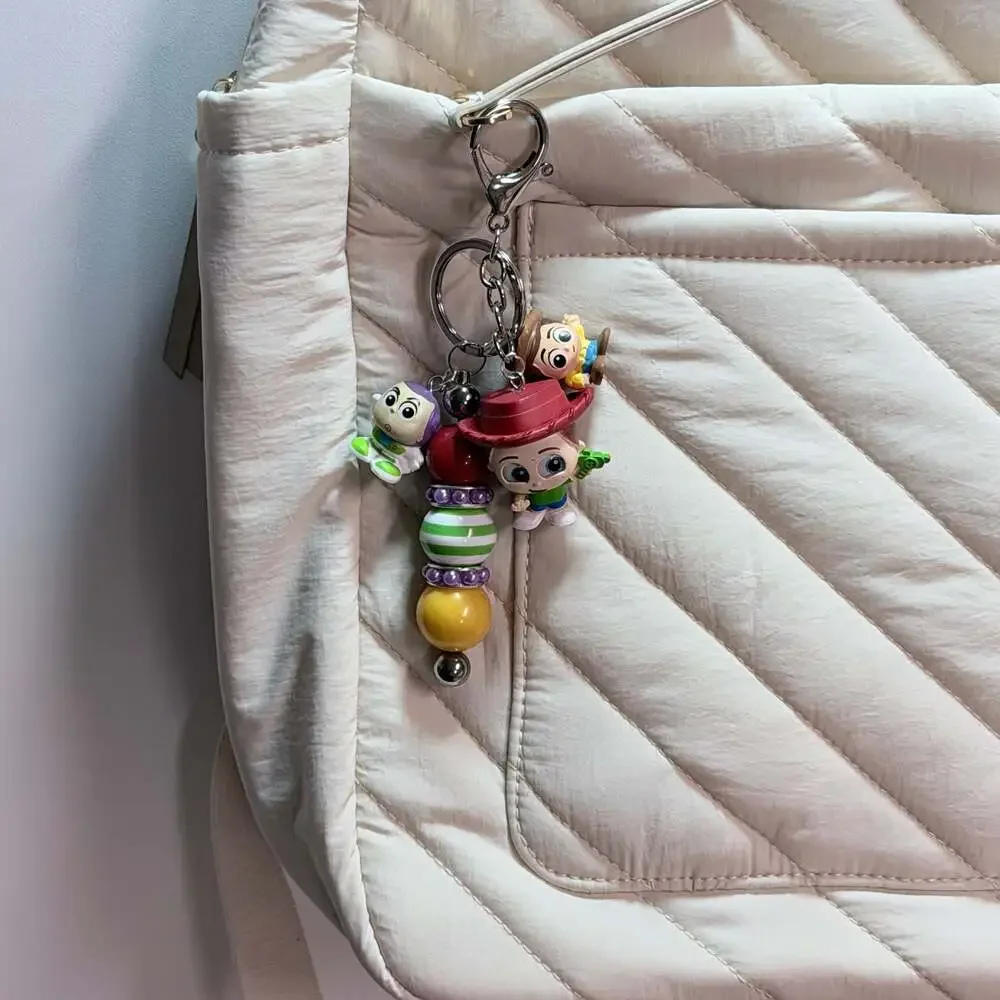 Handmade Disney Pixar Toy Story Doorables keychain by the Enchanted Hoosier